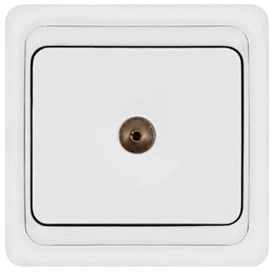 Розетка телевизионная, скрытая установка "UNIVERSAL" ( 84015 )