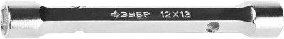 Ключ торцовый ЗУБР "МАСТЕР" двухсторонний, усиленный, шестигранный профиль, 12х13мм,  ( 27190-12-13 )