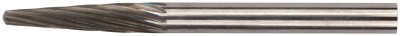 Шарошка карбидная Профи, штифт 3 мм (мини), коническая с закруглением ( 36585 )
