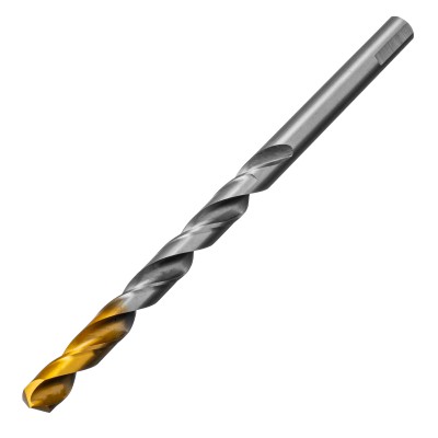 Сверло спиральное по металлу 11 х 195 мм, Р6М5, Golden Tip, удлиненное Denzel ( 718264 )