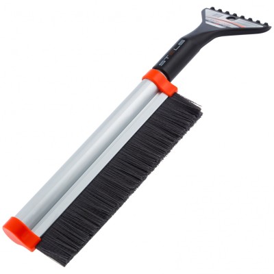 Щетка-сметка для снега со скребком, телескопическая 41-60 см Stels, ( 55311 )