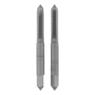 Метчик ручной М6 х 1 мм, комплект из 2 шт Сибртех, ( 76617 )