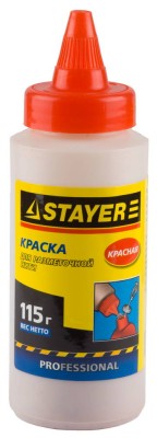 Краска STAYER для разметочной нити, красная, 115г,  ( 2-06401-2_z01 )