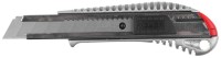 Нож ЗУБР "МАСТЕР" металлический, самофиксирующееся лезвие, 18мм,  ( 09170 )