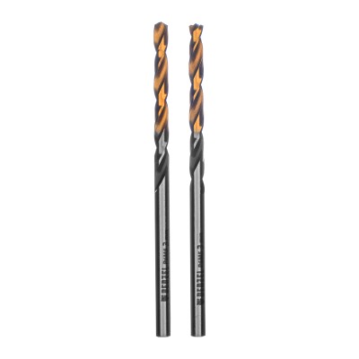 Сверло спиральное по металлу 3 x 61мм, Р6М5, Golden Tip, многогранная заточка, 2шт. Denzel ( 718268 )