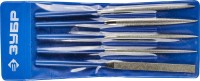 Набор ЗУБР "ЭКСПЕРТ" Надфили с алмазным напылением в пакете PVC, P 140, 140х75мм, 5 предметов,  ( 33386-140-H5 )