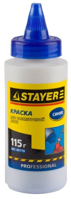 Краска STAYER для разметочной нити, синяя, 115г  ,  ( 2-06401-1_z01 )