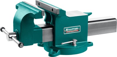 KRAFTOOL STEEL, 200 мм, Стальные слесарные тиски (32701-200)