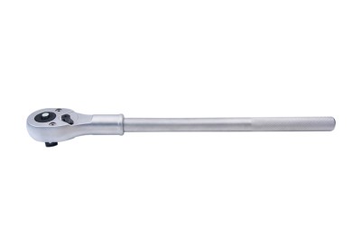 KING TONY Трещотка 3/4", 500 мм, 24 зубца, флажковая с кнопкой ( 6778-20FS )