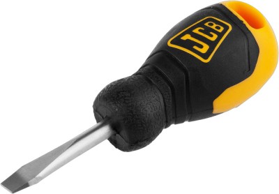 Отвертка JCB, хромомолибденовая сталь S2, двухкомпонентная рукоятка, магнитный наконечник, SL 6,5х40мм,  ( JSD012 )