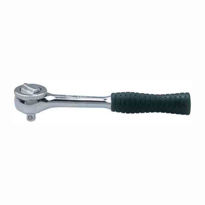 KING TONY Трещотка 1/4", 140 мм, 45 зубцов, дисковый механизм ( 2725-55G )