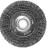 ЗУБР "ПРОФЕССИОНАЛ". Щетка дисковая для точильно-шлифовального станка, витая стальная проволока 0,3мм, 100х12,7мм,  ( 35185-100_z02 )
