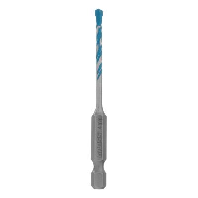 Сверло универсальное, Multipurpose PRO, 6-гр. хвостовик, 4мм Gross ( 706010 )