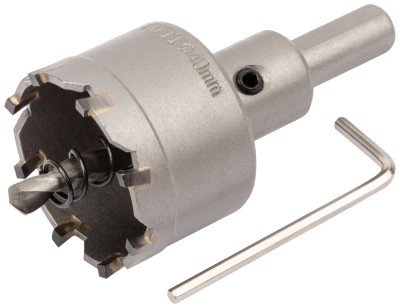 Коронка кольцевая с карбидными вставками Профи (для отверстий в нержавеющей стали) 40 мм ( 36840 )