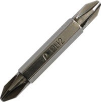 Двухсторонняя бита Industrie Doppel-Bit PH2/PH2 х60 мм, WITTE, ( 290132000 )