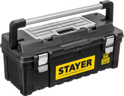 Ящик для инструмента "JUMBO-26" пластиковый, STAYER Professional ( 38003-26_z01 )