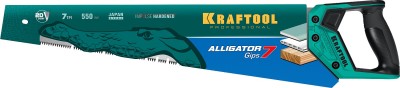 Ножовка для гипса "Alligator GIPS", 550 мм, 7 TPI специальный зуб, KRAFTOOL ( 15210 )