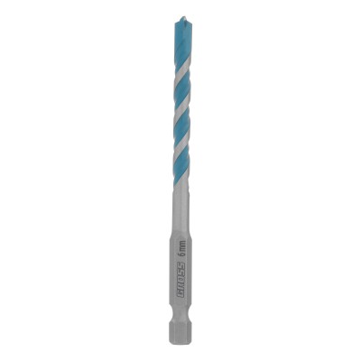 Сверло универсальное, Multipurpose PRO, 6-гр. хвостовик, 6мм Gross ( 706012 )