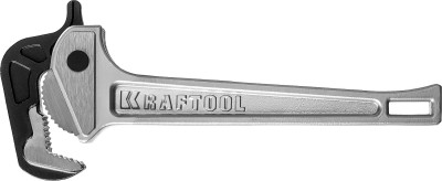 Ключ "KRAFTGRIP" трубный быстрозажимной, кованые губки, 1/2" – 1 1/2", KRAFTOOL,  ( 27365-14 )
