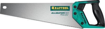 Ножовка для точного реза "Alligator 11", 400 мм, 11 TPI 3D зуб, KRAFTOOL ( 15203-40 )