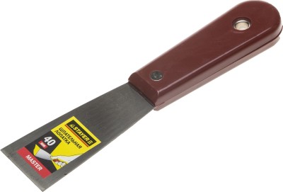 Шпатель STAYER "MASTER" c пластмассовой ручкой, 40мм  ,  ( 1003-040 )