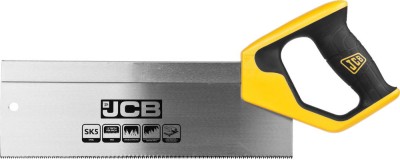 Пила JCB для стусла, полотно из стали SK5, 3-х гранные зубья, двухкомпонентная рукоятка, усиленный обушок, 300мм,  ( JSW001 )