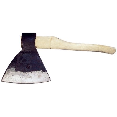 Топор кованый в сборе, "Мясоруб", деревянное топорище 430 мм, М2, "Труд" г.Вача Россия ( 21657 )