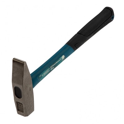 Молоток слесарный, 300 г, квадратный боек, фибергласовая обрезиненная рукоятка Gross, ( 10273 )