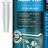 Герметик KRAFTOOL KRAFTSeal GX107 "AQUA STOP" силиконовый стекольный, прозрачный, 300мл,  ( 41256-2 )