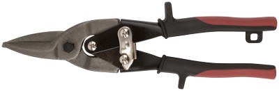 Ножницы по металлу "Мастер", усиленные CrV, прорезиненные ручки, прямые 250 мм ( 41460 )