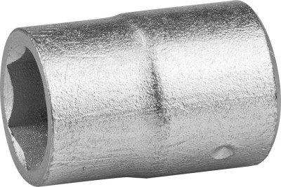 Головка торцовая НИЗ (1/2"), 40Х, шестигранная, оцинкованная, 17мм ,  ( 2772-17 )