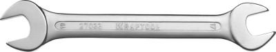 KRAFTOOL 17 х 19 мм, рожковый гаечный ключ (27033-17-19)