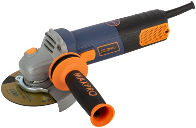 MAX-PRO Шлифмашина угловая 950 Вт; 11000об/мин; быстрозажимной кожух 125мм; антивибрационная ручка; дополнительные щетки; 2,1 кг; кор. ( 85130 )