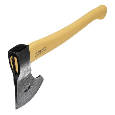 Топор кованый в сборе, 1100 г, деревянное топорище, 500 мм, таежный "Тигр", г.Вача Россия ( 21695 )