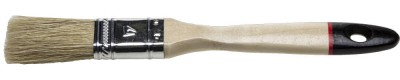 Кисть плоская STAYER "UNIVERSAL-EURO", светлая натуральная щетина, деревянная ручка, 20мм,  ( 0102-020 )