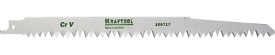 Полотно KRAFTOOL "INDUSTRIE QUALITAT", S1531L, для эл/ножовки, Cr-V, по дереву, шаг 5-6,5мм, 280мм,  ( 159717 )