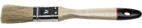 Кисть плоская STAYER "UNIVERSAL-EURO", светлая натуральная щетина, деревянная ручка, 25мм,  ( 0102-025 )