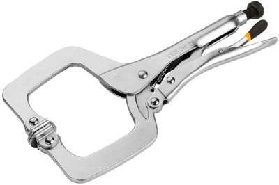 TOLSEN Зажим с фиксатором 280 мм, С-образный, с подвижными губками ( TT10056 )