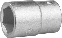 Головка торцовая НИЗ (1/2"), 40Х, шестигранная, оцинкованная, 19мм ,  ( 2772-19 )