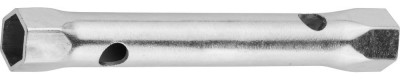 Ключ торцовый ЗУБР "МАСТЕР", трубчатый двухсторонний, прямой, 17х19мм  ,  ( 27162-17-19 )