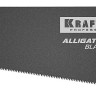 Ножовка для точного реза &quot;Alligator BLACK&quot;, 450 мм, 11 TPI 3D зуб, KRAFTOOL ( 15205-45 )