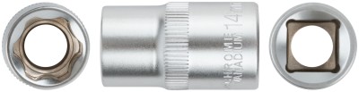 Головка 6-гранная CrV  1/2"  14 мм ( 62044 )