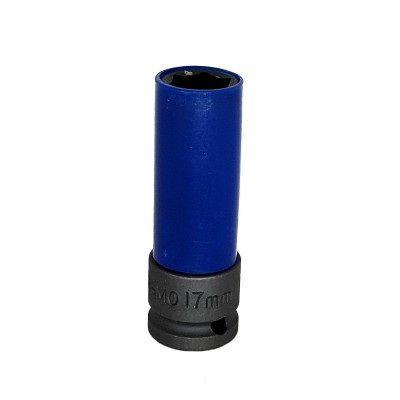 Головка ударная 17 мм 1/2" Cr-Mo, WHIRLPOWER, ( 253isk-4017 )