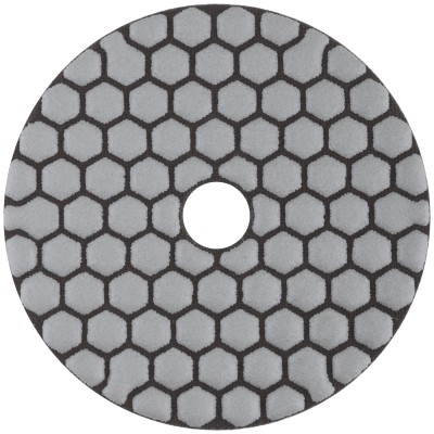 Алмазный гибкий шлифовальный круг АГШК (липучка), сухое шлифование, 100 мм,  Р 50 ( 39851 )