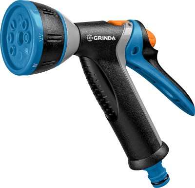 GRINDA PROLine BM-8, 8 режимов, курок сзади, пистолет поливочный металлический с TPR ( 8-427339_z02 )