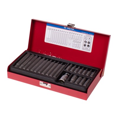 KING TONY Набор вставок (бит) 10 мм, Torx plus, IP10-IP60, 23 предмета ( 1023EQ )