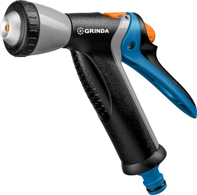GRINDA PROLine BM-R, плавная регулировка, курок сзади, пистолет поливочный металлический с TPR ( 8-427311_z02 )