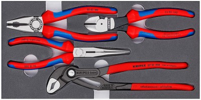 Набор клещей "Basic", KNIPEX,  ( KN-002001V15 )