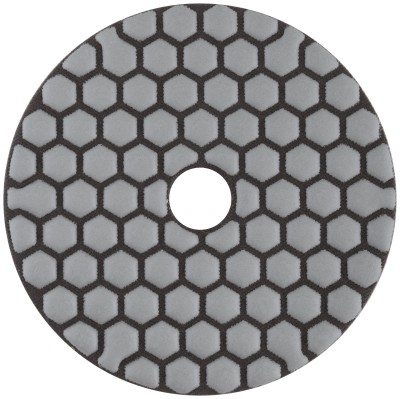 Алмазный гибкий шлифовальный круг АГШК (липучка), сухое шлифование, 100 мм, Р 200 ( 39853 )