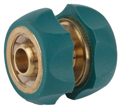 Муфта RACO "Profi-Plus" (шланг-шланг), латунная с покрытием TPR, 1/2",  ( 4244-55118B )